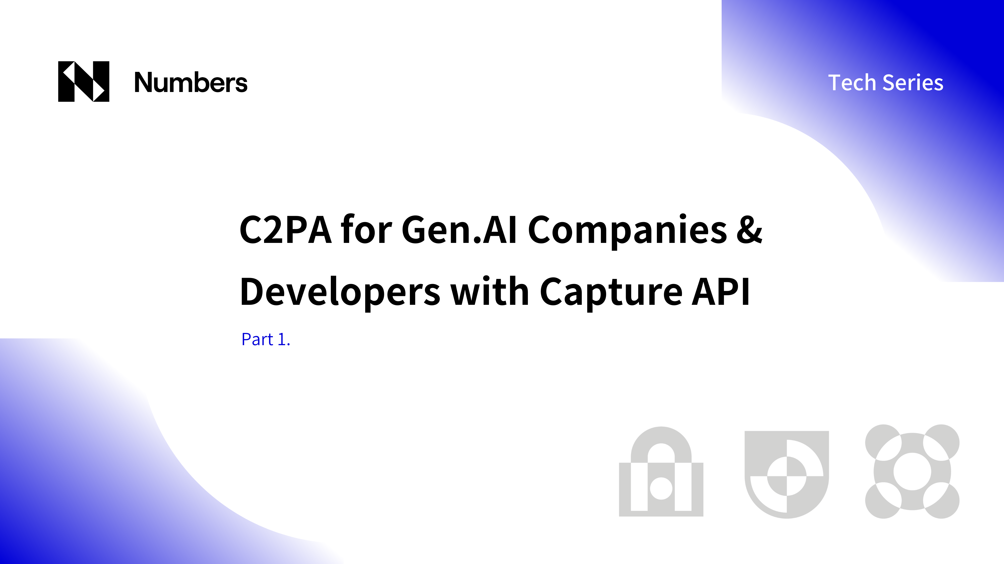 How Generative AI Companies Can Use C2PA with Capture API - Part 1